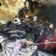 The poster for the anime film Jujutsu Kaisen 0, showing the main cast of the film.